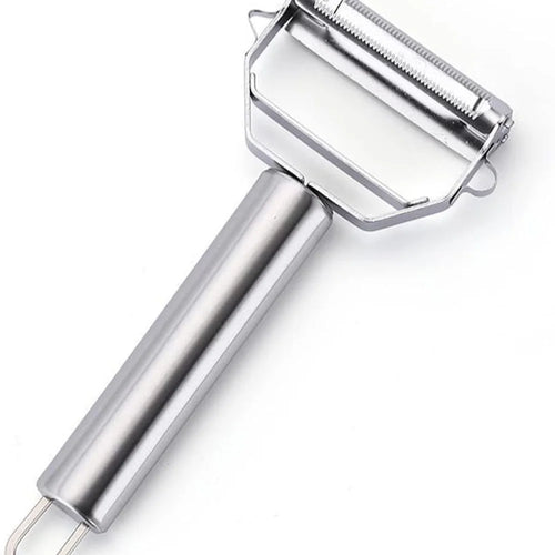 Double Sided Stainless Steel Vegetable Peeler Multifunction Kitchen Tool