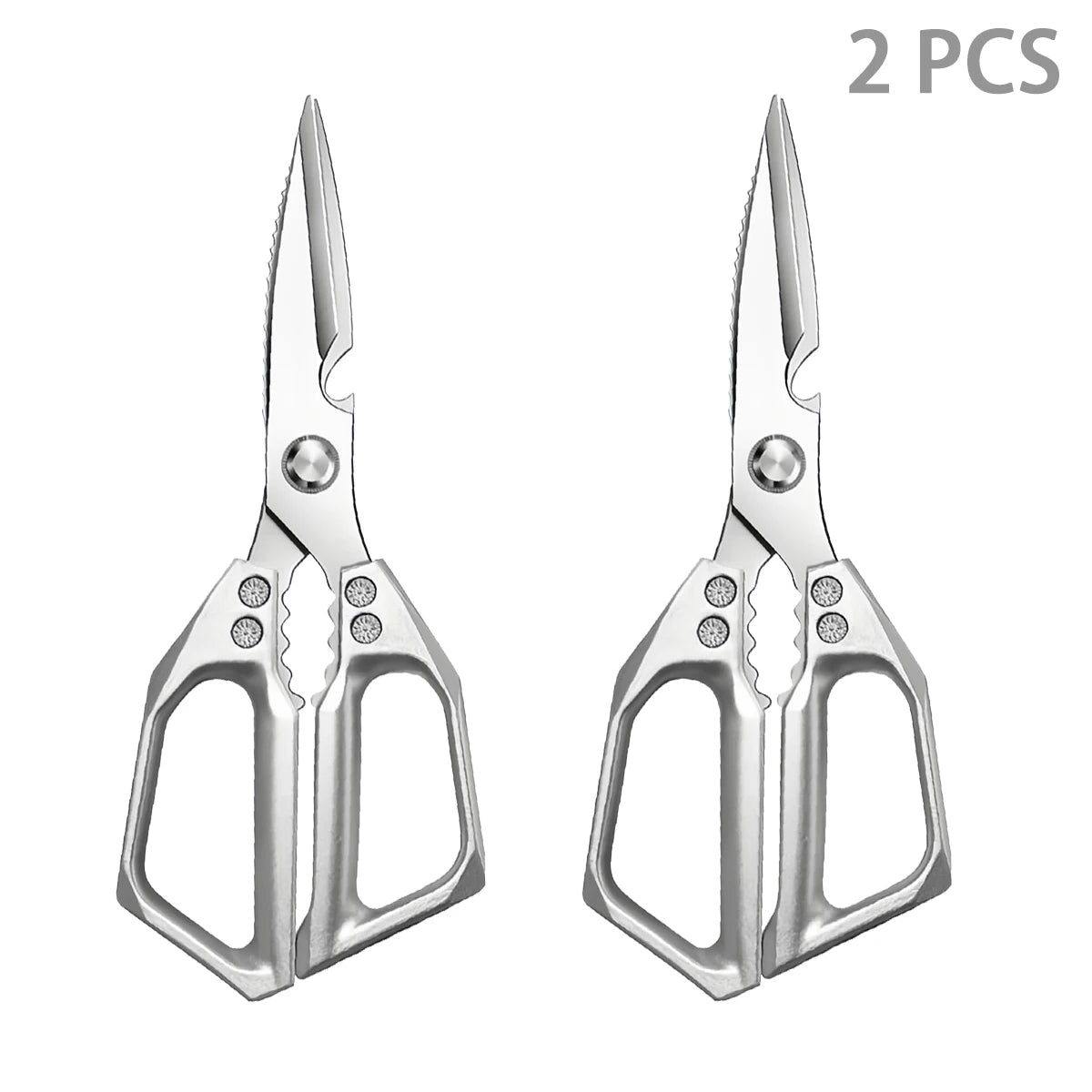 Stainless Steel Kitchen Scissors Multifunction Food Shears Heavy Duty Cutting Too