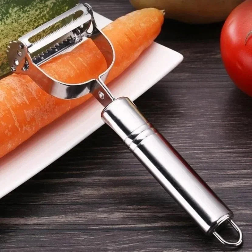 Multifunction Stainless Steel Vegetable Peeler and Julienne Slicer Kitchen Tool