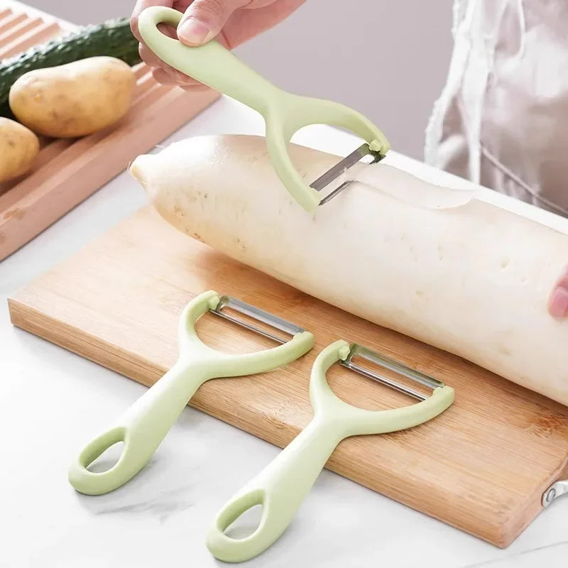 Stainless Steel Vegetable Peeler with Ergonomic Handle Kitchen Tool