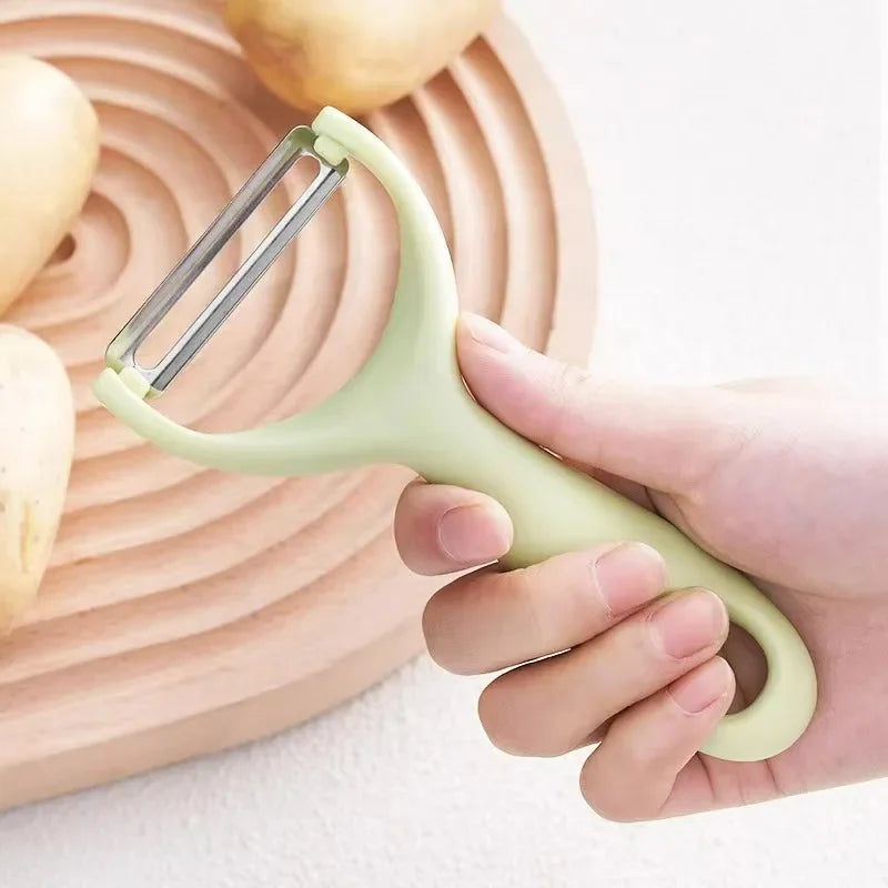 Stainless Steel Vegetable Peeler with Ergonomic Handle Kitchen Tool